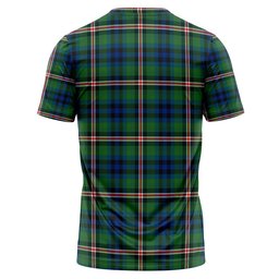 ScotsTee Shop Scottish Reid (Mill City) Modern Clan Crest Personalized Tartan T-Shirt