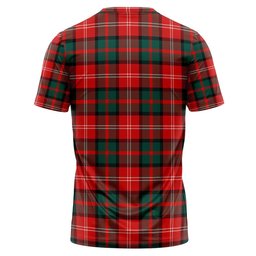 ScotsTee Shop Scottish Nisbet (Nisbit) Modern Clan Crest Personalized Tartan T-Shirt