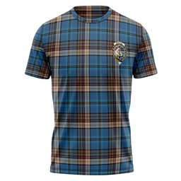 ScotsTee Shop Scottish Renton Ancient Clan Crest Personalized Tartan T-Shirt