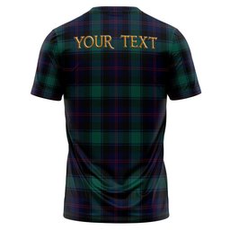 ScotsTee Shop Scottish MacTaggart Modern Clan Crest Personalized Tartan T-Shirt