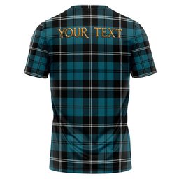 ScotsTee Shop Scottish Swan Ancient Clan Crest Personalized Tartan T-Shirt