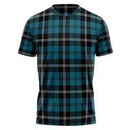 ScotsTee Shop Scottish Swan Ancient Clan Crest Personalized Tartan T-Shirt