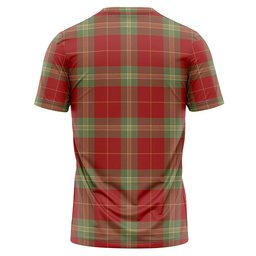 ScotsTee Shop Scottish Maver Weathered Clan Crest Personalized Tartan T-Shirt
