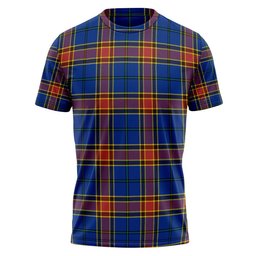 ScotsTee Shop Scottish Traill (Trayle) Modern Clan Crest Personalized Tartan T-Shirt