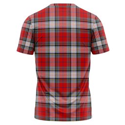 ScotsTee Shop Scottish Warden Modern Clan Crest Personalized Tartan T-Shirt