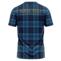 ScotsTee Shop Scottish Thorburn (Thurburn) Modern Clan Crest Personalized Tartan T-Shirt