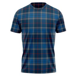 ScotsTee Shop Scottish Thorburn (Thurburn) Modern Clan Crest Personalized Tartan T-Shirt