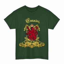Scottish Cumming Clan Tartan Lion Rampant of Scotland T-Shirt