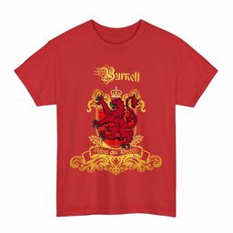 Scottish Burnett Clan Tartan Lion Rampant of Scotland T-Shirt