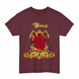 Scottish Burnett Clan Tartan Lion Rampant of Scotland T-Shirt