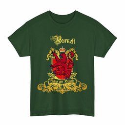 Scottish Burnett Clan Tartan Lion Rampant of Scotland T-Shirt