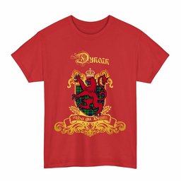 Scottish Duncan Clan Tartan Lion Rampant of Scotland T-Shirt