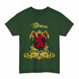Scottish Duncan Clan Tartan Lion Rampant of Scotland T-Shirt