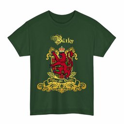 Scottish Baxter Clan Tartan Lion Rampant of Scotland T-Shirt