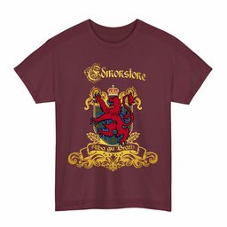 Scottish Edmonstone (of Duntreath) Clan Tartan Lion Rampant of Scotland T-Shirt