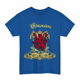 Scottish Edmonstone (of Duntreath) Clan Tartan Lion Rampant of Scotland T-Shirt
