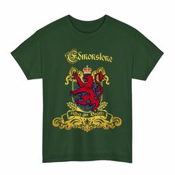 Scottish Edmonstone (of Duntreath) Clan Tartan Lion Rampant of Scotland T-Shirt