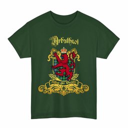 Scottish Arbuthnot Clan Tartan Lion Rampant of Scotland T-Shirt