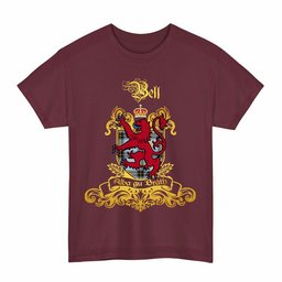 Scottish Bell Clan Tartan Lion Rampant of Scotland T-Shirt