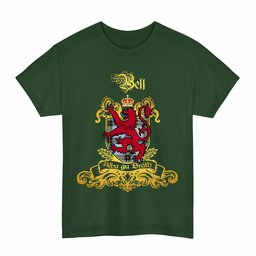 Scottish Bell Clan Tartan Lion Rampant of Scotland T-Shirt