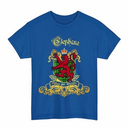 Scottish Clephane (or Clephan) Clan Tartan Lion Rampant of Scotland T-Shirt