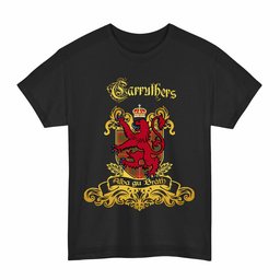 Scottish Carruthers Clan Tartan Lion Rampant of Scotland T-Shirt