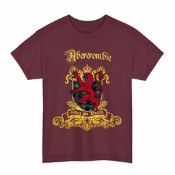 Scottish Abercrombie Clan Tartan Lion Rampant of Scotland T-Shirt