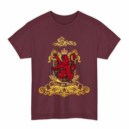 Scottish Spens (or Spence) Clan Tartan Lion Rampant of Scotland T-Shirt