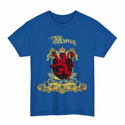 Scottish Murray (of Atholl) Clan Tartan Lion Rampant of Scotland T-Shirt