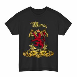 Scottish Murray (of Atholl) Clan Tartan Lion Rampant of Scotland T-Shirt