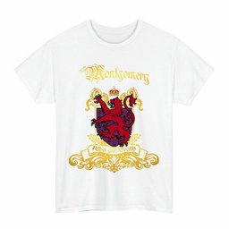 Scottish Montgomery Clan Tartan Lion Rampant of Scotland T-Shirt