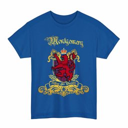 Scottish Montgomery Clan Tartan Lion Rampant of Scotland T-Shirt