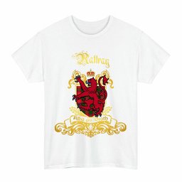 Scottish Rattray Clan Tartan Lion Rampant of Scotland T-Shirt