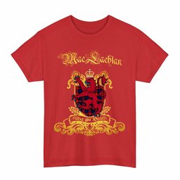 Scottish MacLachlan Clan Tartan Lion Rampant of Scotland T-Shirt
