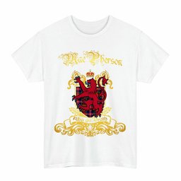 Scottish MacPherson Clan Tartan Lion Rampant of Scotland T-Shirt
