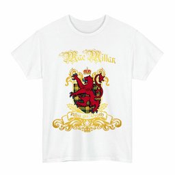 Scottish MacMillan Clan Tartan Lion Rampant of Scotland T-Shirt