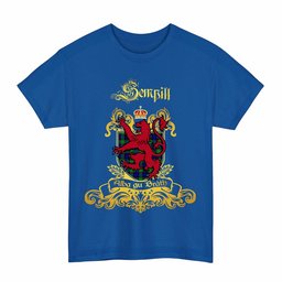 Scottish Sempill Clan Tartan Lion Rampant of Scotland T-Shirt
