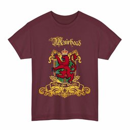 Scottish Muirhead Clan Tartan Lion Rampant of Scotland T-Shirt