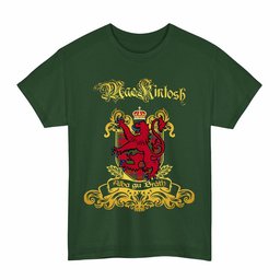 Scottish MacKintosh Clan Tartan Lion Rampant of Scotland T-Shirt