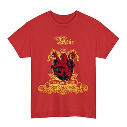 Scottish Muir Clan Tartan Lion Rampant of Scotland T-Shirt