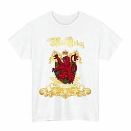 Scottish MacAulay Clan Tartan Lion Rampant of Scotland T-Shirt