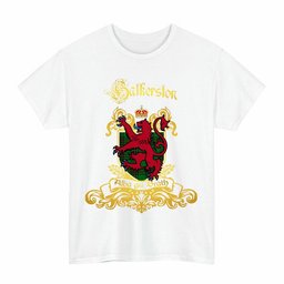 Scottish Halkerston Clan Tartan Lion Rampant of Scotland T-Shirt