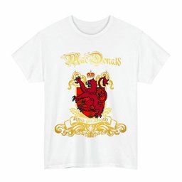 Scottish MacDonald (of Sleat) Clan Tartan Lion Rampant of Scotland T-Shirt