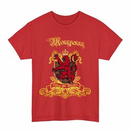 Scottish Monypenny Clan Tartan Lion Rampant of Scotland T-Shirt