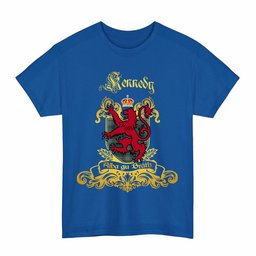 Scottish Kennedy Clan Tartan Lion Rampant of Scotland T-Shirt