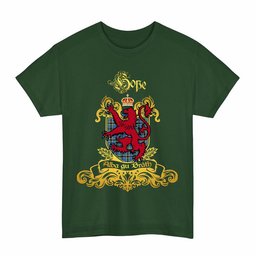 Scottish Hope Clan Tartan Lion Rampant of Scotland T-Shirt