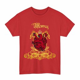 Scottish Murray (of Dysart) Clan Tartan Lion Rampant of Scotland T-Shirt