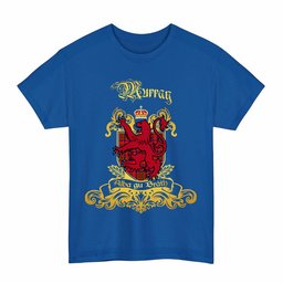 Scottish Murray (of Dysart) Clan Tartan Lion Rampant of Scotland T-Shirt