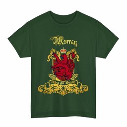 Scottish Murray (of Dysart) Clan Tartan Lion Rampant of Scotland T-Shirt