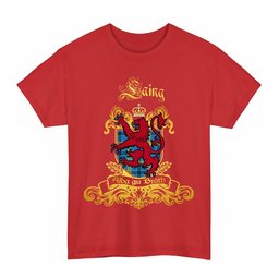 Scottish Laing Clan Tartan Lion Rampant of Scotland T-Shirt